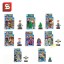 DIY Blocks Block Toys Toy Story Buzz Light Figure Toys SY172