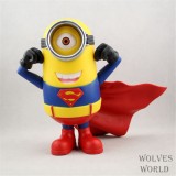 Despicable Me 2 Figure Cute 3d Minions Model Superman Minion Cosplay Gifts 