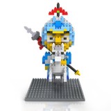 DIY Loz Romance Of The Three Kingdoms Assembly Blocks Figure Toy Zhao Yun 9426