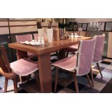 Senhot Fashion Lattice Pattern Cotton Dining Chair Slipcovers set