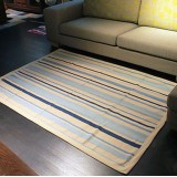 Senhot Fashion Stripe Design Cotton Floor Rug(130*190)