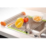 Kitchen Stainless Folding Colander Stand