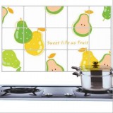 Kitchen PVC Durable Fruit Style Oilproof Sticker