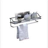 Kitchen/Bathroom Magic Traceless Long Commidity Shelf