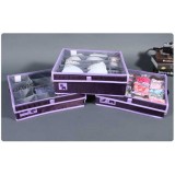 Stylish Violet Underwear Closet Organizer Sets 3PCs