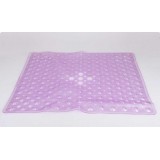 Antiskid Environmental PVC Rectangle Transparent Bath Mat J5353