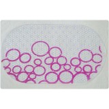 Antiskid Environmental PVC Oval Transparent Printing Bath Mat