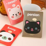 Cute Mini Journal/Notebook/Notepad  Animal, 4-Pack (W2086)