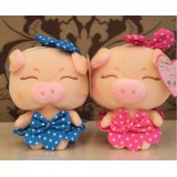 Cute & Novel Pig Plush Toys Set 2Pcs 18*12cm