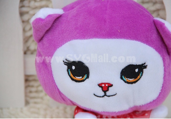 Lovely Cat Plush Toys Set 2Pcs 18*12cm