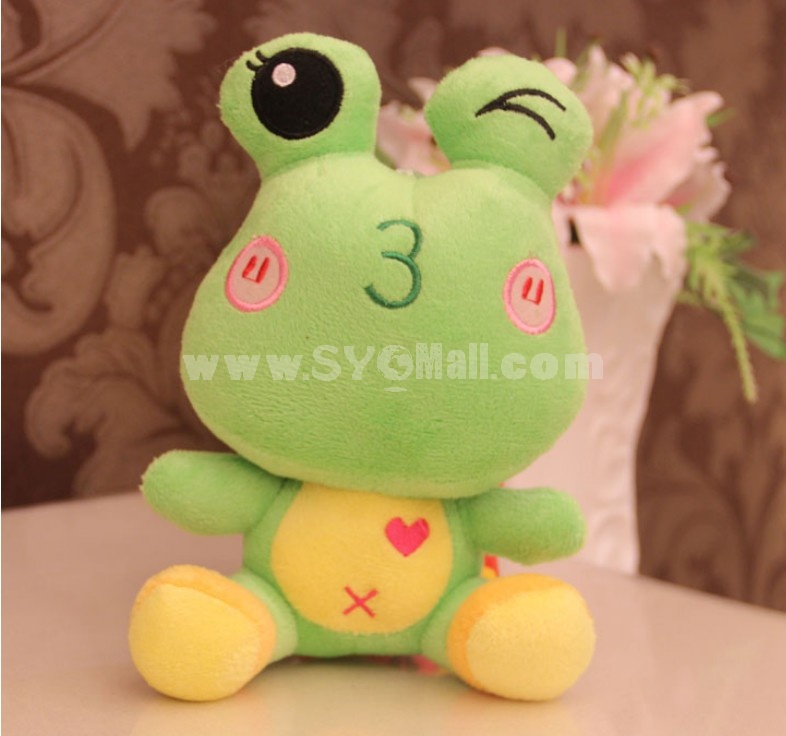 Lovely Frog Plush Toys Set 2Pcs 18*12cm