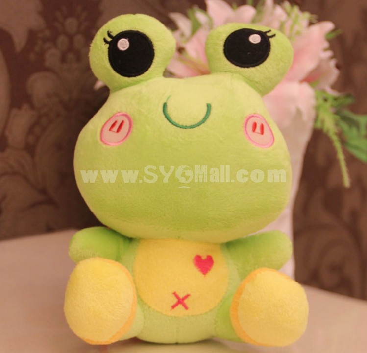 Lovely Frog Plush Toys Set 2Pcs 18*12cm