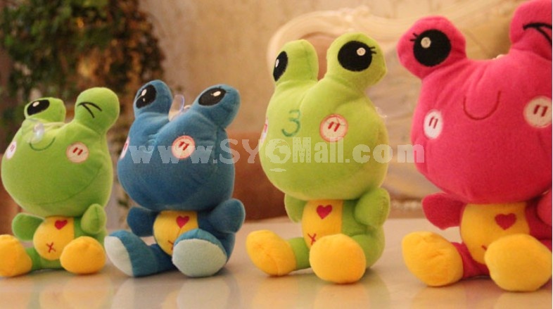 Lovely Frog Plush Toys Set 2Pcs 18*12cm