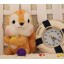 Lovely Squirrel Plush Toys Set 2Pcs 18*12cm