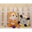 Lovely Squirrel Plush Toys Set 2Pcs 18*12cm