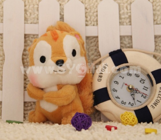 Lovely Squirrel Plush Toys Set 2Pcs 18*12cm