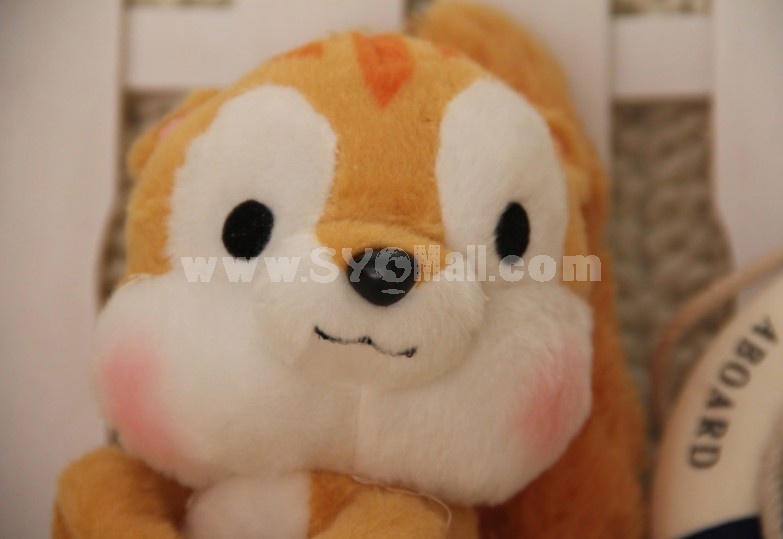 Lovely Squirrel Plush Toys Set 2Pcs 18*12cm