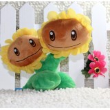 Plants vs Zombies Series Plush Toy - Twin Sunflower 16*10CM