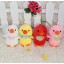 Cute Chicken Plush Toy Set 2PCs 18*12CM