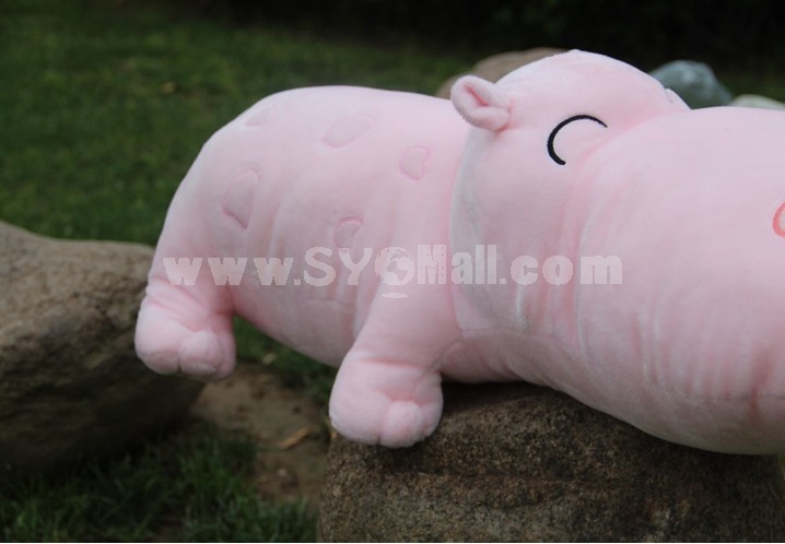 Cute Hippo Plush Toy Set 2PCs 70*30CM