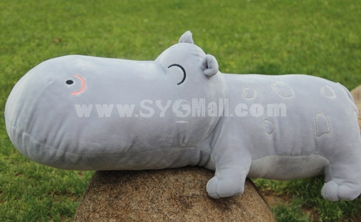 Cute Hippo Plush Toy Set 2PCs 70*30CM