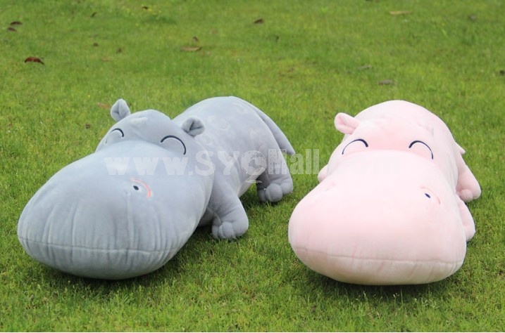 Cute Hippo Plush Toy Set 2PCs 70*30CM