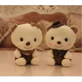 Cute & Novel Bear 12s Voice Recording Plush Toy 18*13cm 2PCs