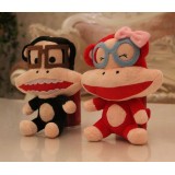 Cute & Novel Paul Frank 12s Voice Recording Plush Toy 18*13cm 2PCs