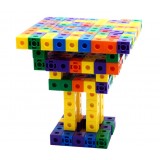 200 pcs Cubic Plastic Building Blocks Toy