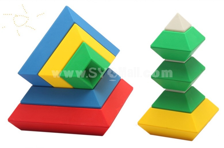 Pyramid Building Block Educational Toy Children's Gift