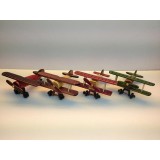 Handmade Wooden Home Decorative Novel Vintage Fighter Model Combo (4pcs)