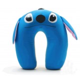 Comfort Foam Particles U Neck Travel Pillow Cute Cartoon Pattern - Stitch