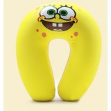 Comfort Foam Particles U Neck Travel Pillow Cute Cartoon Pattern - SpongeBob SquarePants