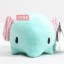 Cute Green Elephant Plush Toy