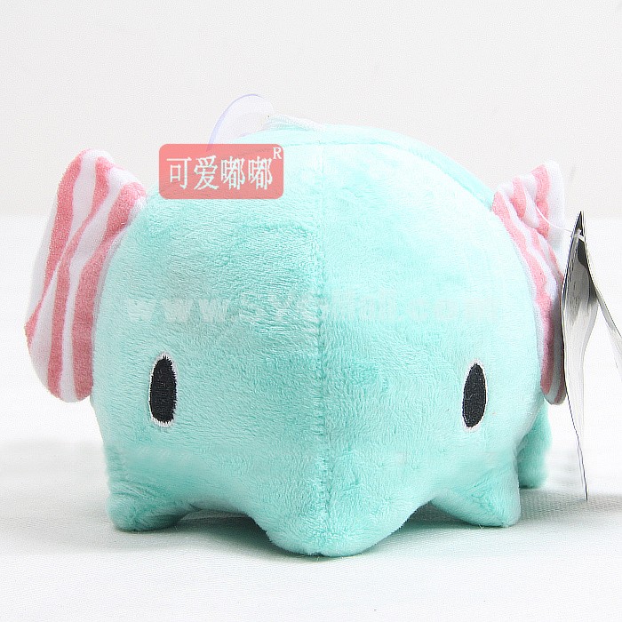 Cute Green Elephant Plush Toy