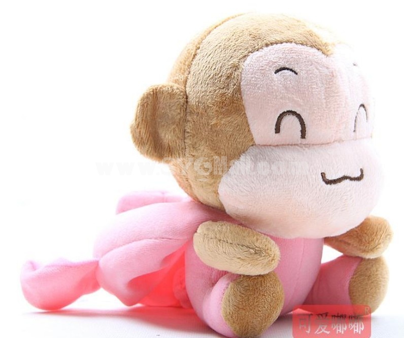 Twelve Chinese Zodiac Cartoon Monkey Plush 12 Pcs