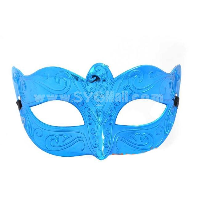 10pcs Halloween/Custume Party Mask Pattern Carving Mask Half Face