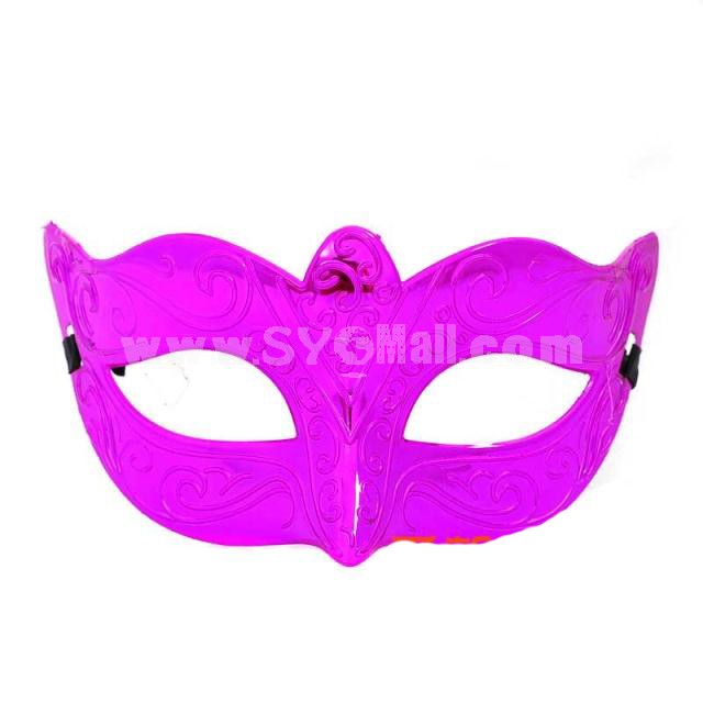 10pcs Halloween/Custume Party Mask Pattern Carving Mask Half Face