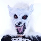 Halloween/Custume Party Mask White Wolf Mask Cosplay Mask Full Face