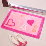 Cute Simple Pattern Acrylic Bathroom Non-Slip Mat D320  60*40cm