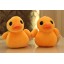 12*8/5*3" HK Faddish Yellow Duck Culture Propaganda Plush Toy Free Shipping