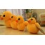 12*8/5*3" HK Faddish Yellow Duck Culture Propaganda Plush Toy Free Shipping