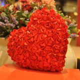 36*30CM/14*12" Cute & Novel Soft Rose Heart Plush Toy