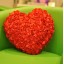 36*30CM/14*12" Cute Soft Rose Heart Pattern Plush Toy