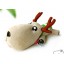 Cute Deer Pattern Decor Air Purge Auto Bamboo Charcoal Case Bag Car Accessories Plush Toy