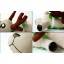 Cute Deer Pattern Decor Air Purge Auto Bamboo Charcoal Case Bag Car Accessories Plush Toy