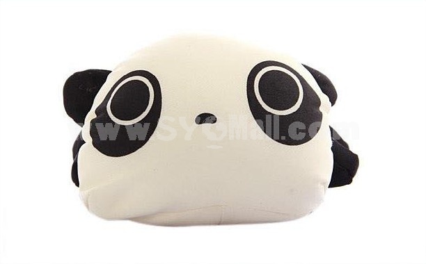 Cartoon Panda Pattern Decor Air Purge Auto Bamboo Charcoal Case Bag Car Accessories Plush Toy