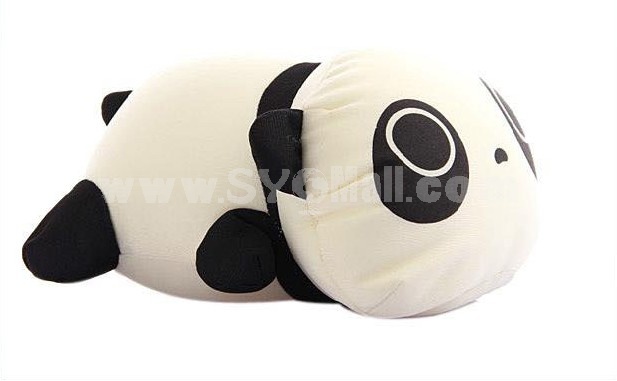 Cartoon Panda Pattern Decor Air Purge Auto Bamboo Charcoal Case Bag Car Accessories Plush Toy