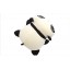 Cartoon Panda Pattern Decor Air Purge Auto Bamboo Charcoal Case Bag Car Accessories Plush Toy