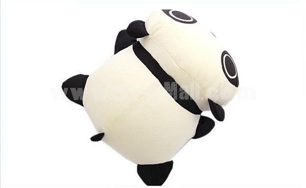 Cartoon Panda Pattern Decor Air Purge Auto Bamboo Charcoal Case Bag Car Accessories Plush Toy